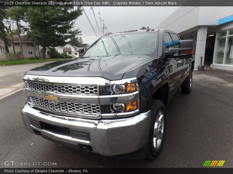 Graphite Metallic / Dark Ash/Jet Black 2019 Chevrolet Silverado 2500HD Work Truck Crew Cab 4WD