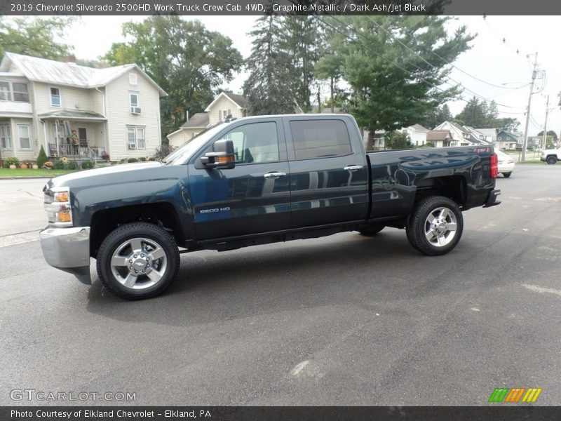 Graphite Metallic / Dark Ash/Jet Black 2019 Chevrolet Silverado 2500HD Work Truck Crew Cab 4WD