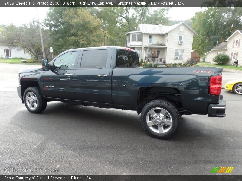 Graphite Metallic / Dark Ash/Jet Black 2019 Chevrolet Silverado 2500HD Work Truck Crew Cab 4WD