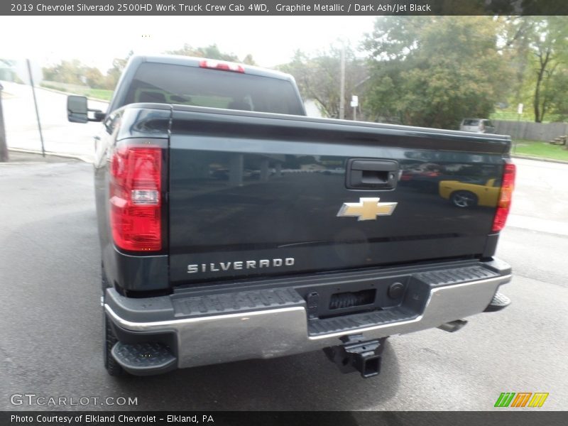 Graphite Metallic / Dark Ash/Jet Black 2019 Chevrolet Silverado 2500HD Work Truck Crew Cab 4WD