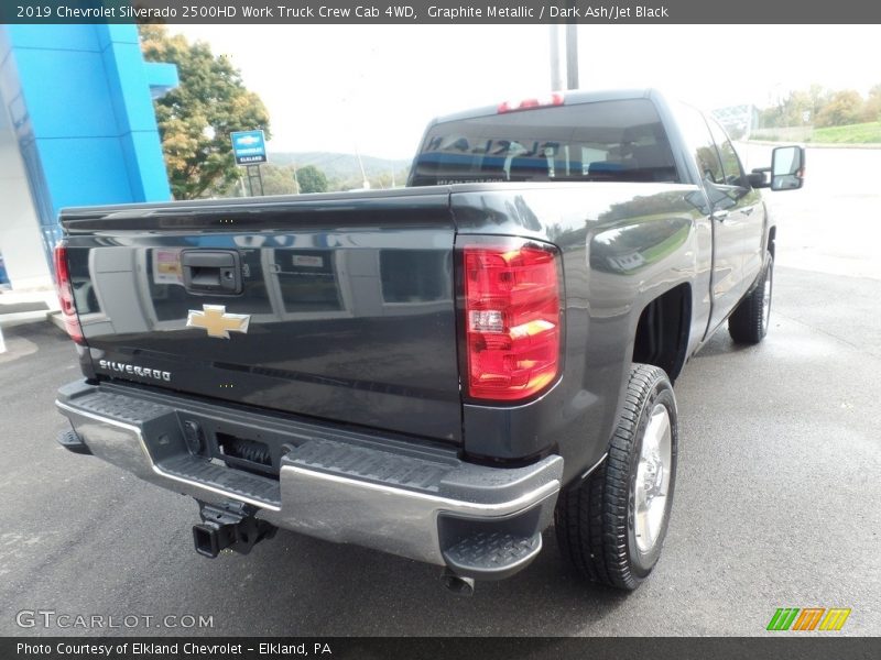 Graphite Metallic / Dark Ash/Jet Black 2019 Chevrolet Silverado 2500HD Work Truck Crew Cab 4WD