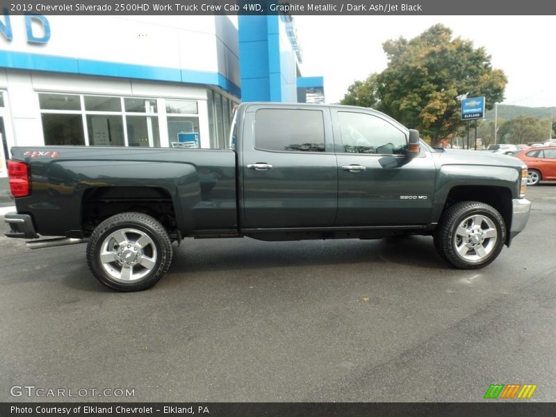 Graphite Metallic / Dark Ash/Jet Black 2019 Chevrolet Silverado 2500HD Work Truck Crew Cab 4WD