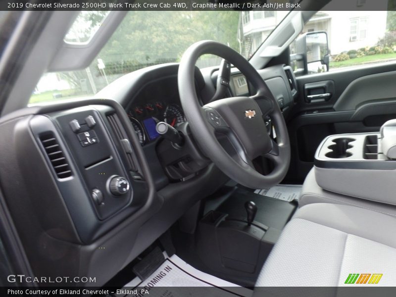 Graphite Metallic / Dark Ash/Jet Black 2019 Chevrolet Silverado 2500HD Work Truck Crew Cab 4WD