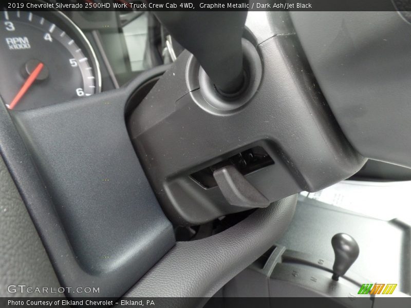 Graphite Metallic / Dark Ash/Jet Black 2019 Chevrolet Silverado 2500HD Work Truck Crew Cab 4WD