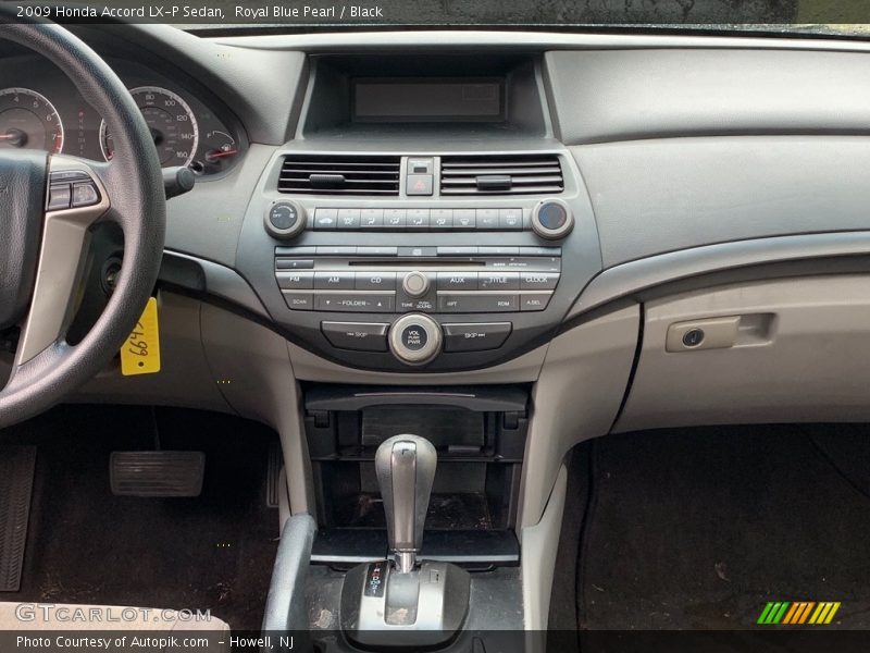 Royal Blue Pearl / Black 2009 Honda Accord LX-P Sedan