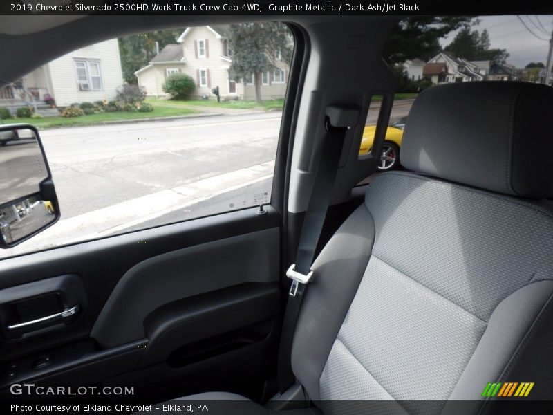 Graphite Metallic / Dark Ash/Jet Black 2019 Chevrolet Silverado 2500HD Work Truck Crew Cab 4WD