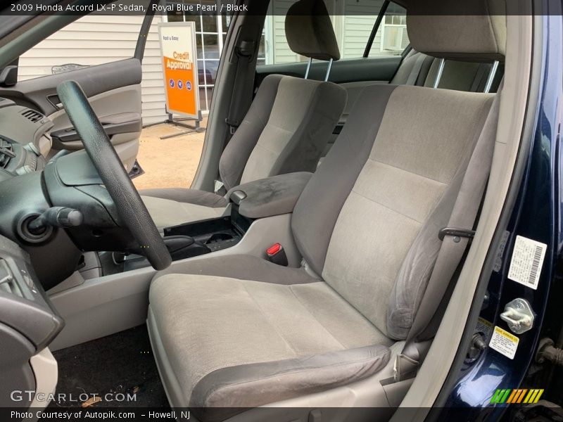 Royal Blue Pearl / Black 2009 Honda Accord LX-P Sedan