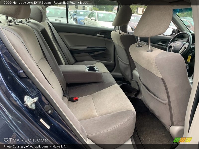 Royal Blue Pearl / Black 2009 Honda Accord LX-P Sedan