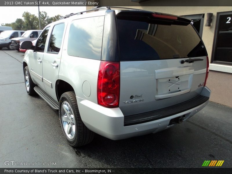 Quicksilver Metallic / Ebony 2013 GMC Yukon SLT 4x4