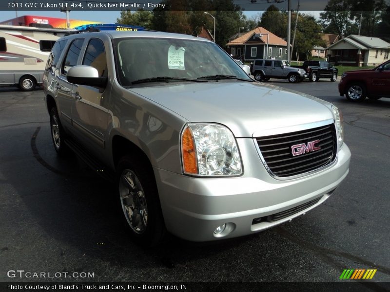 Quicksilver Metallic / Ebony 2013 GMC Yukon SLT 4x4