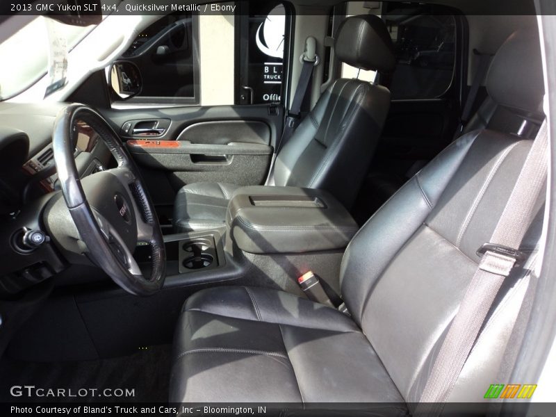 Quicksilver Metallic / Ebony 2013 GMC Yukon SLT 4x4
