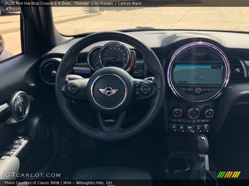 Thunder Grey Metallic / Carbon Black 2018 Mini Hardtop Cooper S 4 Door
