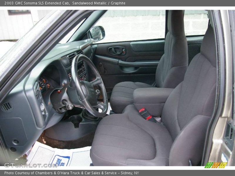 Sandalwood Metallic / Graphite 2003 GMC Sonoma SLS Extended Cab