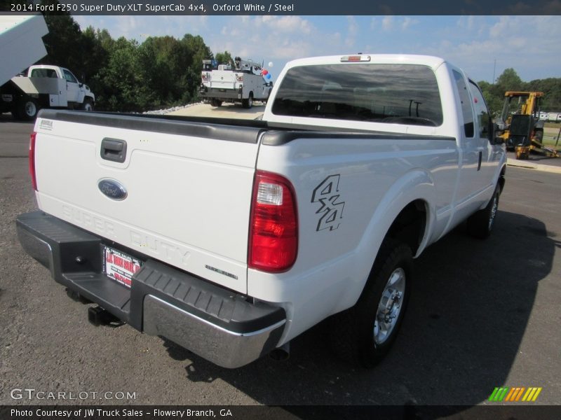 Oxford White / Steel 2014 Ford F250 Super Duty XLT SuperCab 4x4