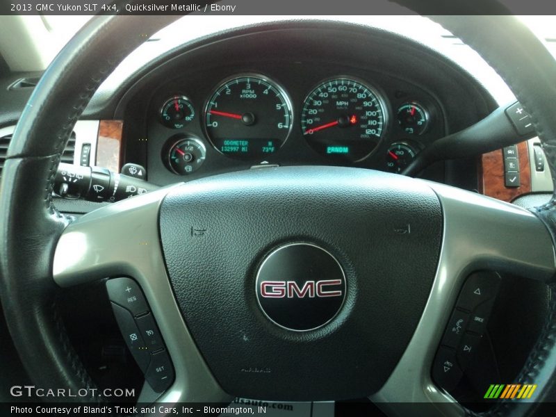 Quicksilver Metallic / Ebony 2013 GMC Yukon SLT 4x4