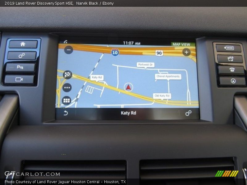 Navigation of 2019 Discovery Sport HSE