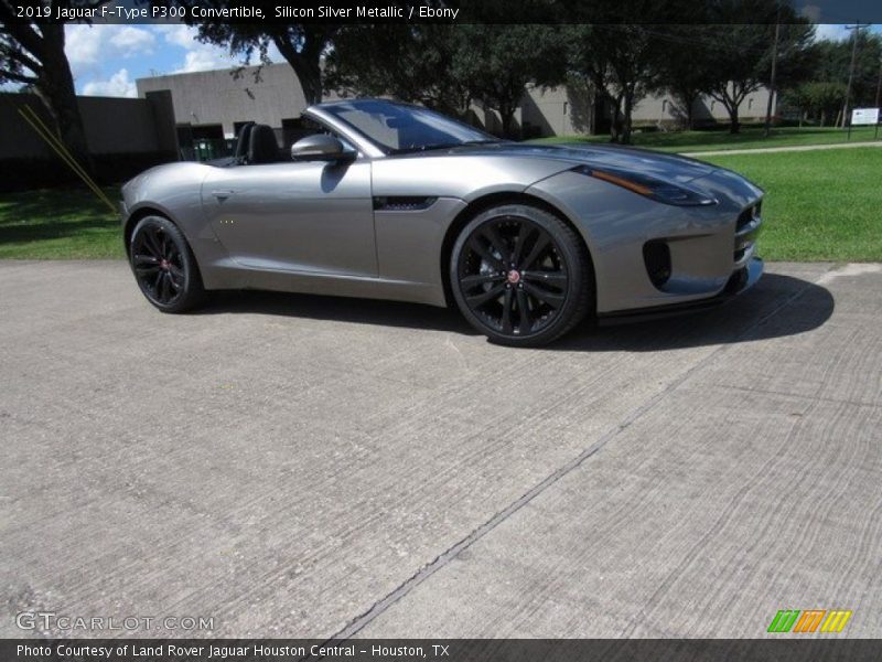 Silicon Silver Metallic / Ebony 2019 Jaguar F-Type P300 Convertible