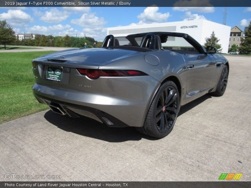 Silicon Silver Metallic / Ebony 2019 Jaguar F-Type P300 Convertible