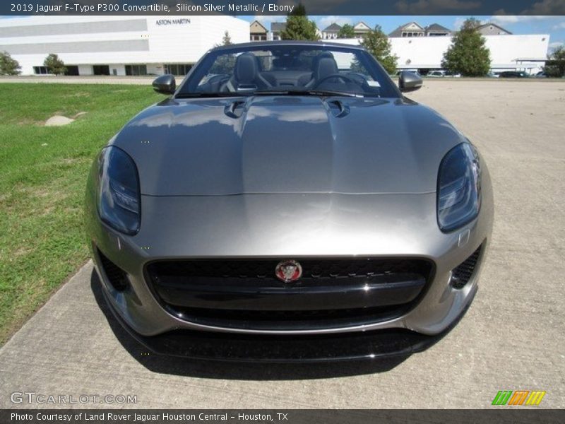Silicon Silver Metallic / Ebony 2019 Jaguar F-Type P300 Convertible