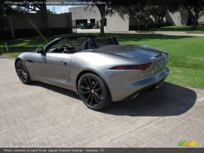 Silicon Silver Metallic / Ebony 2019 Jaguar F-Type P300 Convertible