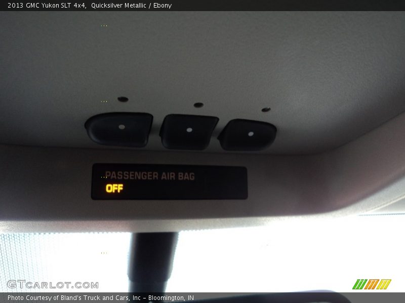 Quicksilver Metallic / Ebony 2013 GMC Yukon SLT 4x4