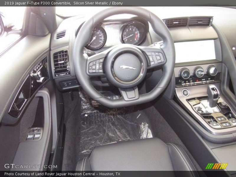 Silicon Silver Metallic / Ebony 2019 Jaguar F-Type P300 Convertible
