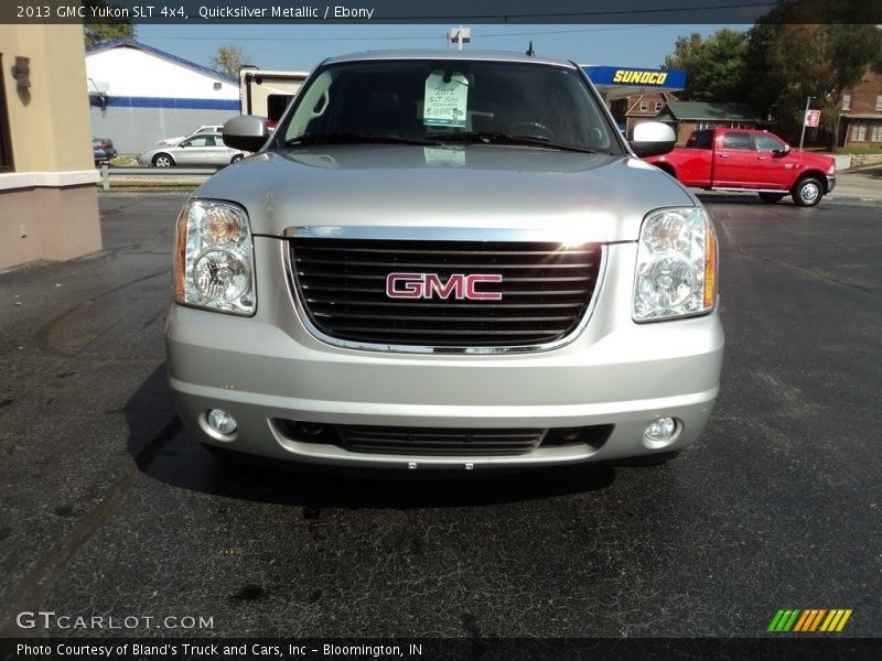 Quicksilver Metallic / Ebony 2013 GMC Yukon SLT 4x4
