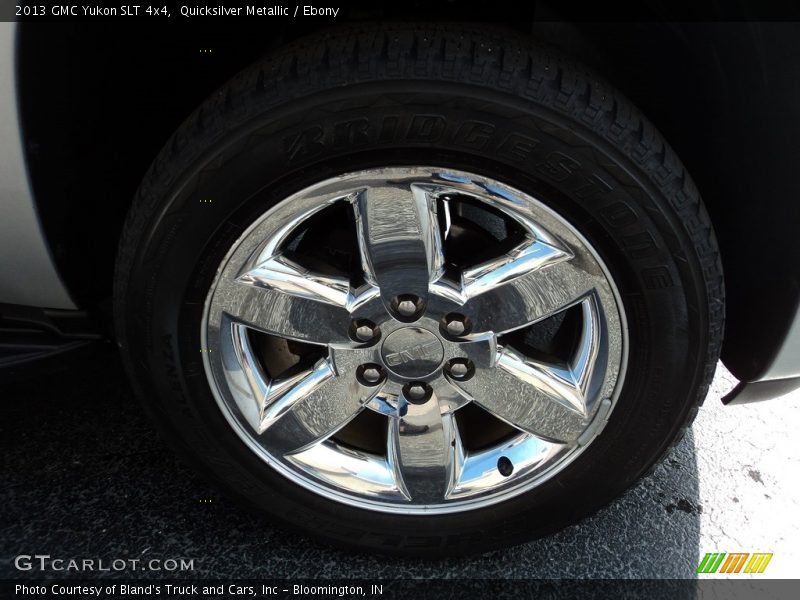 Quicksilver Metallic / Ebony 2013 GMC Yukon SLT 4x4