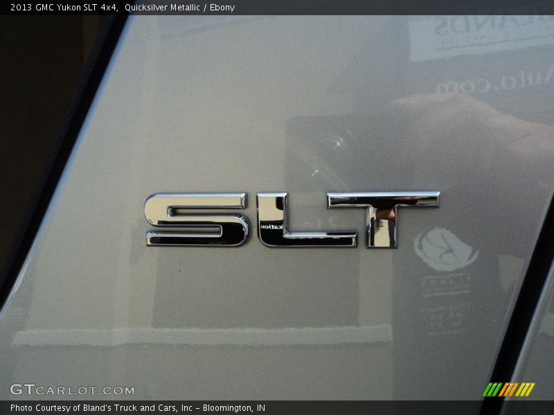 Quicksilver Metallic / Ebony 2013 GMC Yukon SLT 4x4