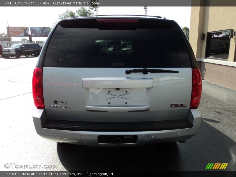 Quicksilver Metallic / Ebony 2013 GMC Yukon SLT 4x4