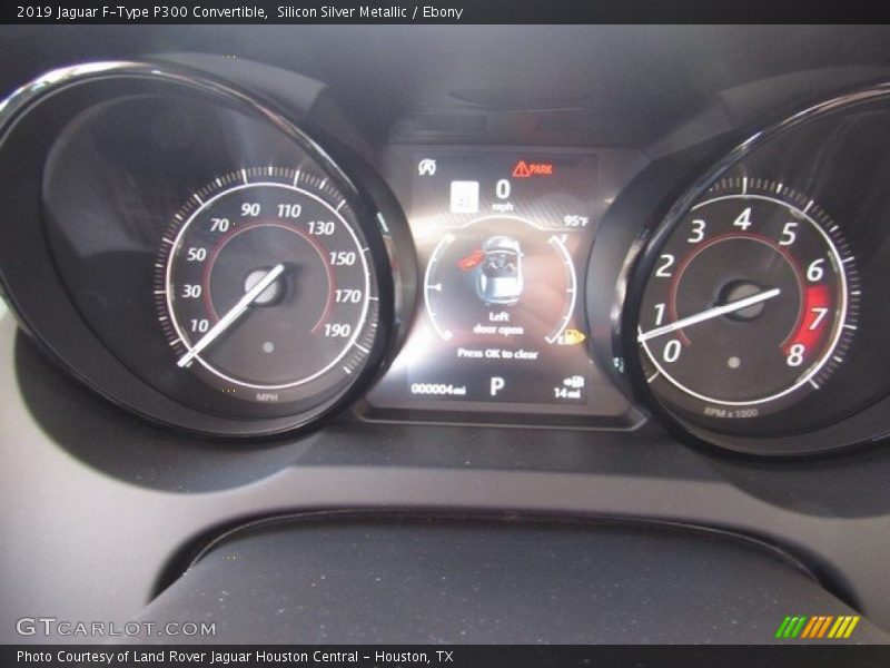  2019 F-Type P300 Convertible P300 Convertible Gauges