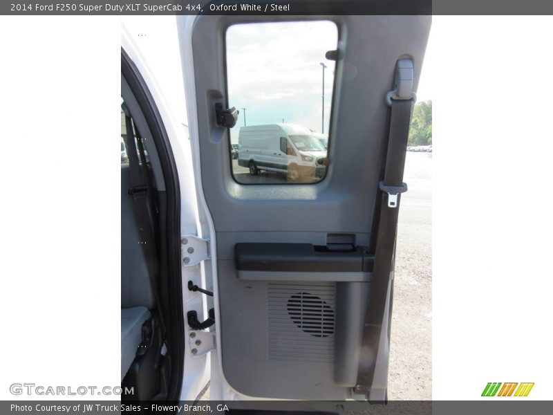 Oxford White / Steel 2014 Ford F250 Super Duty XLT SuperCab 4x4