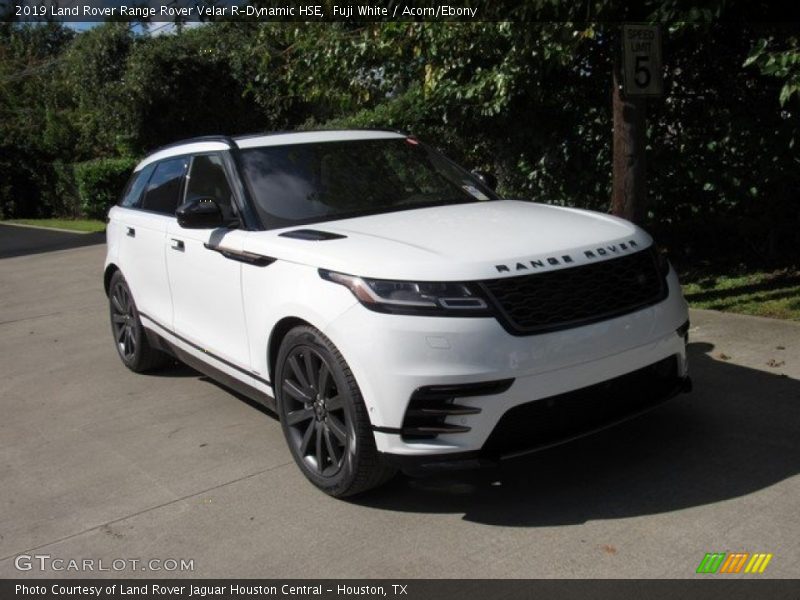 Fuji White / Acorn/Ebony 2019 Land Rover Range Rover Velar R-Dynamic HSE