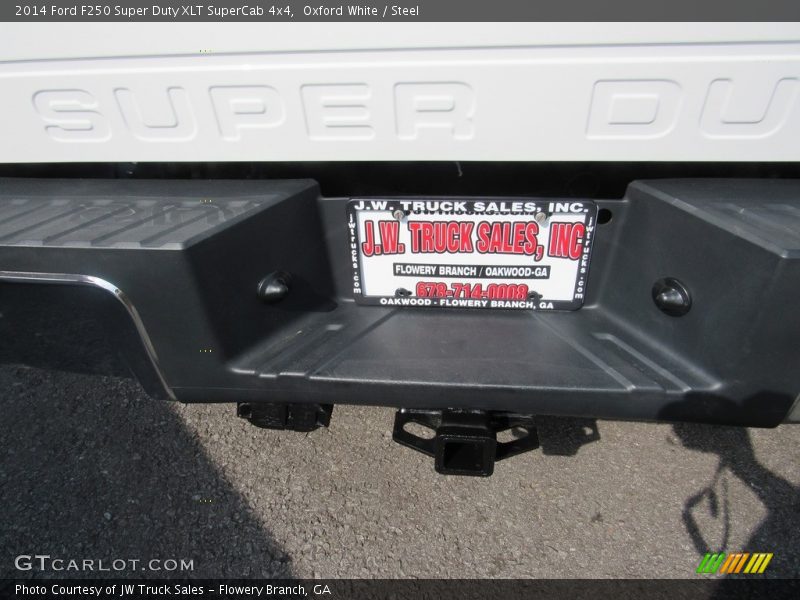 Oxford White / Steel 2014 Ford F250 Super Duty XLT SuperCab 4x4