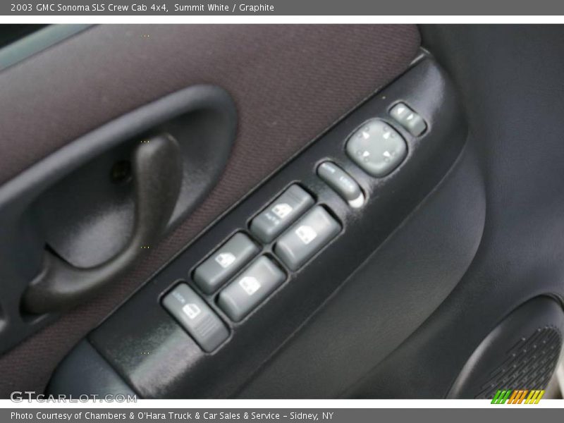 Summit White / Graphite 2003 GMC Sonoma SLS Crew Cab 4x4
