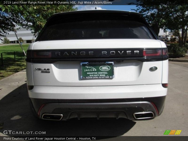 Fuji White / Acorn/Ebony 2019 Land Rover Range Rover Velar R-Dynamic HSE