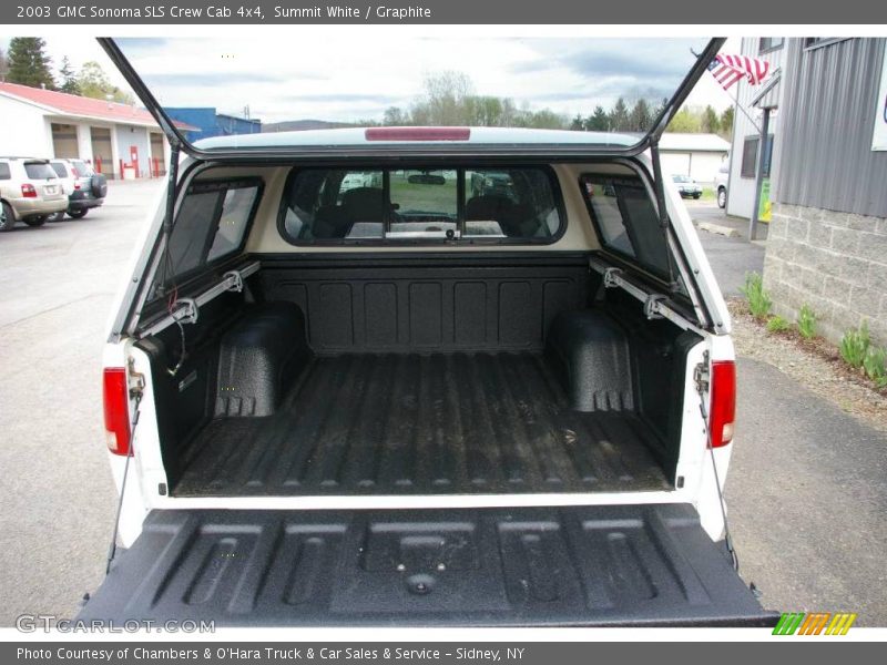 Summit White / Graphite 2003 GMC Sonoma SLS Crew Cab 4x4