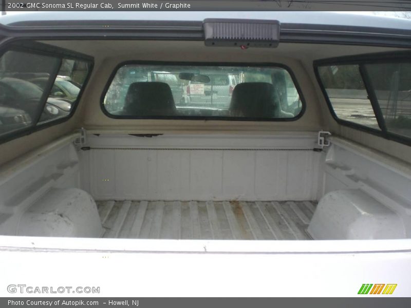Summit White / Graphite 2002 GMC Sonoma SL Regular Cab
