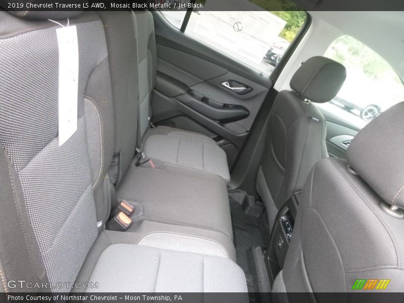 Mosaic Black Metallic / Jet Black 2019 Chevrolet Traverse LS AWD