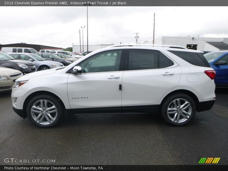 Iridescent Pearl Tricoat / Jet Black 2019 Chevrolet Equinox Premier AWD