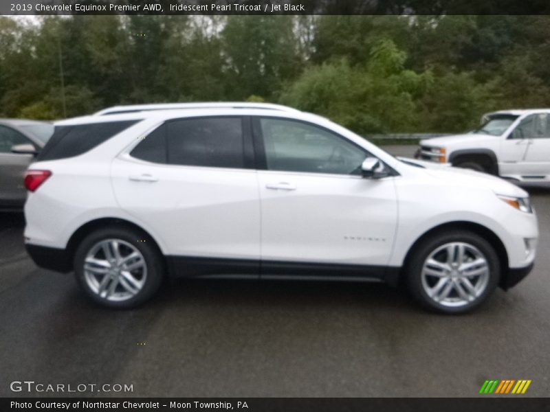 Iridescent Pearl Tricoat / Jet Black 2019 Chevrolet Equinox Premier AWD