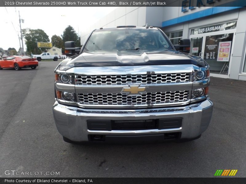Black / Dark Ash/Jet Black 2019 Chevrolet Silverado 2500HD Work Truck Crew Cab 4WD