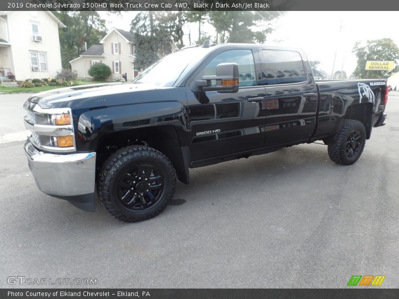 Black / Dark Ash/Jet Black 2019 Chevrolet Silverado 2500HD Work Truck Crew Cab 4WD
