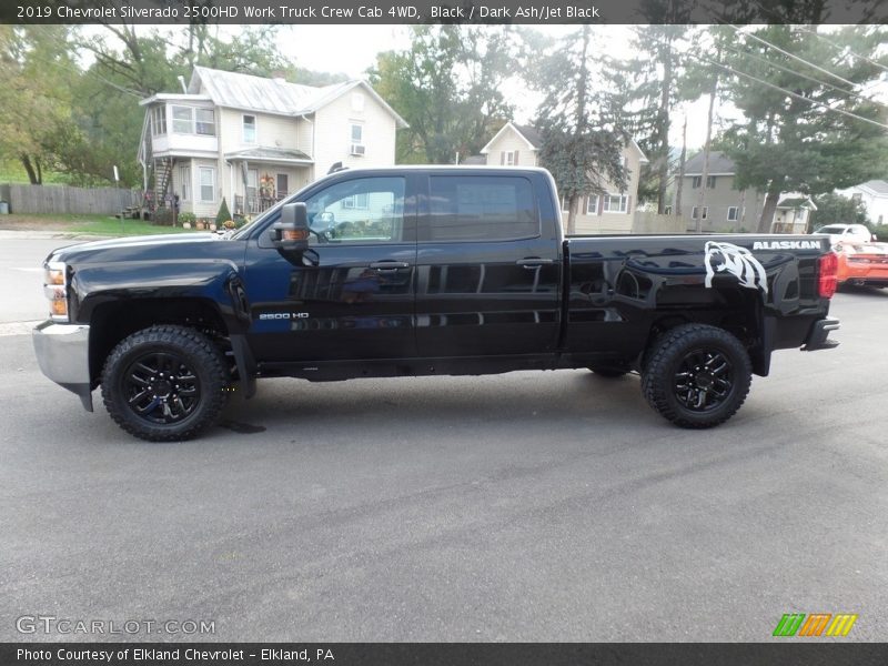 Black / Dark Ash/Jet Black 2019 Chevrolet Silverado 2500HD Work Truck Crew Cab 4WD