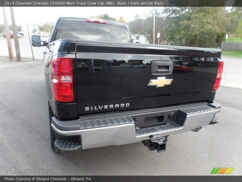 Black / Dark Ash/Jet Black 2019 Chevrolet Silverado 2500HD Work Truck Crew Cab 4WD