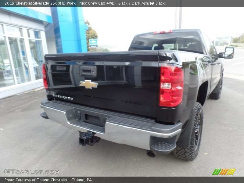 Black / Dark Ash/Jet Black 2019 Chevrolet Silverado 2500HD Work Truck Crew Cab 4WD