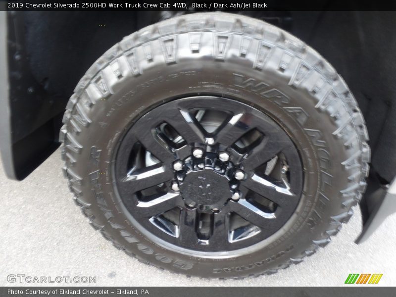 Black / Dark Ash/Jet Black 2019 Chevrolet Silverado 2500HD Work Truck Crew Cab 4WD