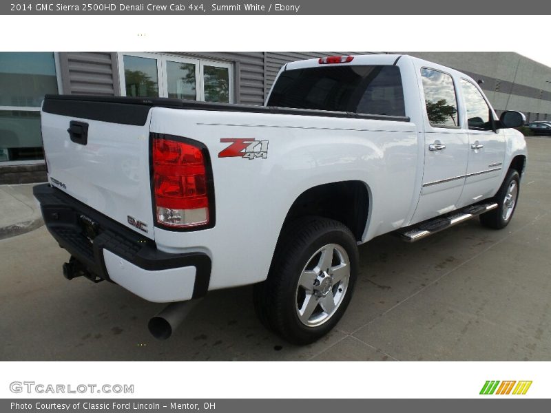 Summit White / Ebony 2014 GMC Sierra 2500HD Denali Crew Cab 4x4