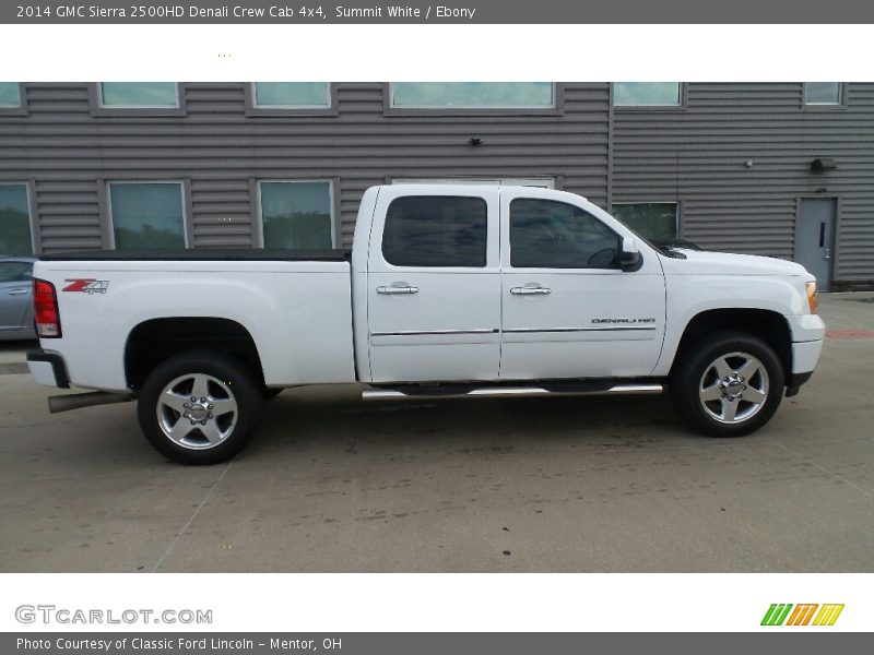 Summit White / Ebony 2014 GMC Sierra 2500HD Denali Crew Cab 4x4