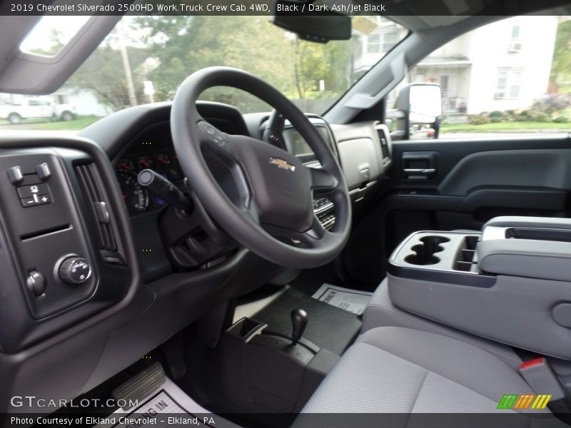 Black / Dark Ash/Jet Black 2019 Chevrolet Silverado 2500HD Work Truck Crew Cab 4WD